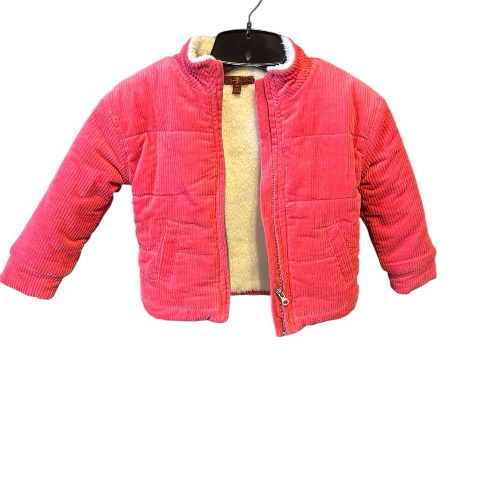 7 For All Mankind Pink Kids Jacket